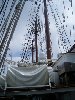Rigging on the mainmast